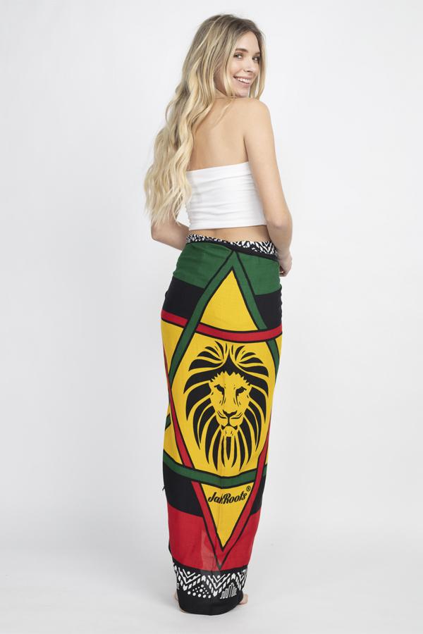 Rasta Star Lions Sarong