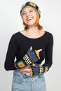 Load image into Gallery viewer, Granny Square Fingerless Mittens
