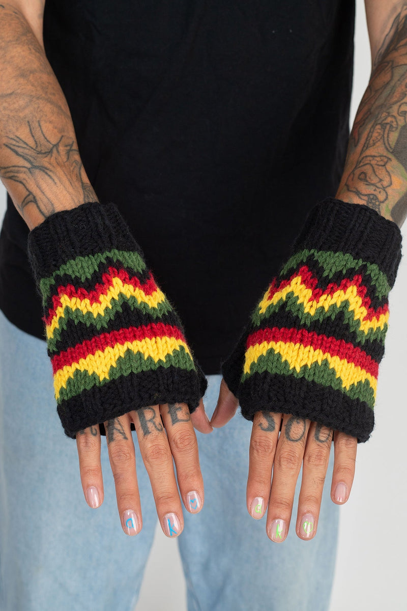 Rasta ZigZag Arm warmer