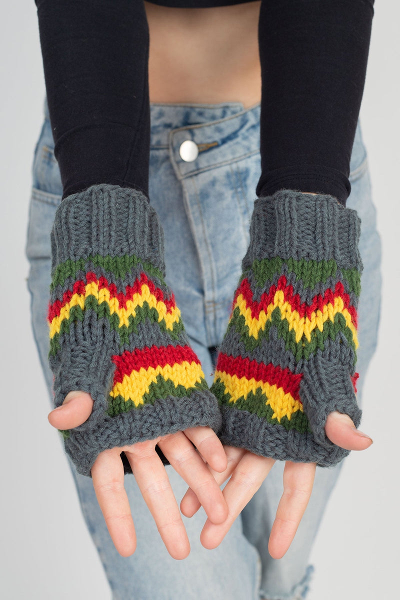 Rasta ZigZag Arm warmer