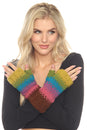 Load image into Gallery viewer, Blurred Lines Knit Armwarmer
