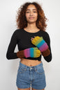 Load image into Gallery viewer, Blurred Lines Knit Armwarmer
