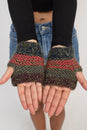 Load image into Gallery viewer, Faux Mohair Stripe Mini Palm Warmer
