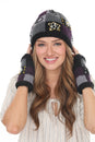 Load image into Gallery viewer, Knit Patachwork Cotttagecore Armwarmer
