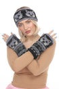 Load image into Gallery viewer, Kitty Knit Armwarmer

