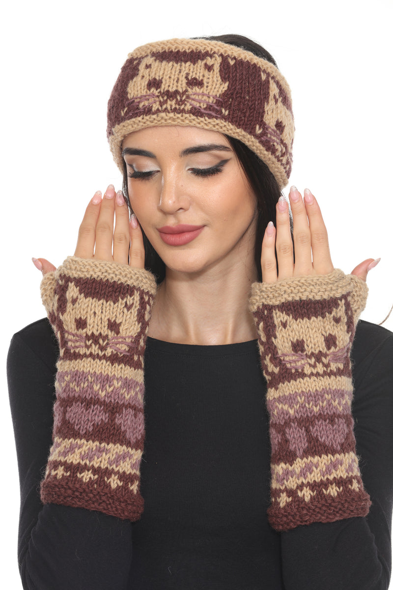 Kitty Knit Armwarmer