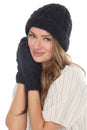 Load image into Gallery viewer, Cable Knit Faux Mohair Mittnes
