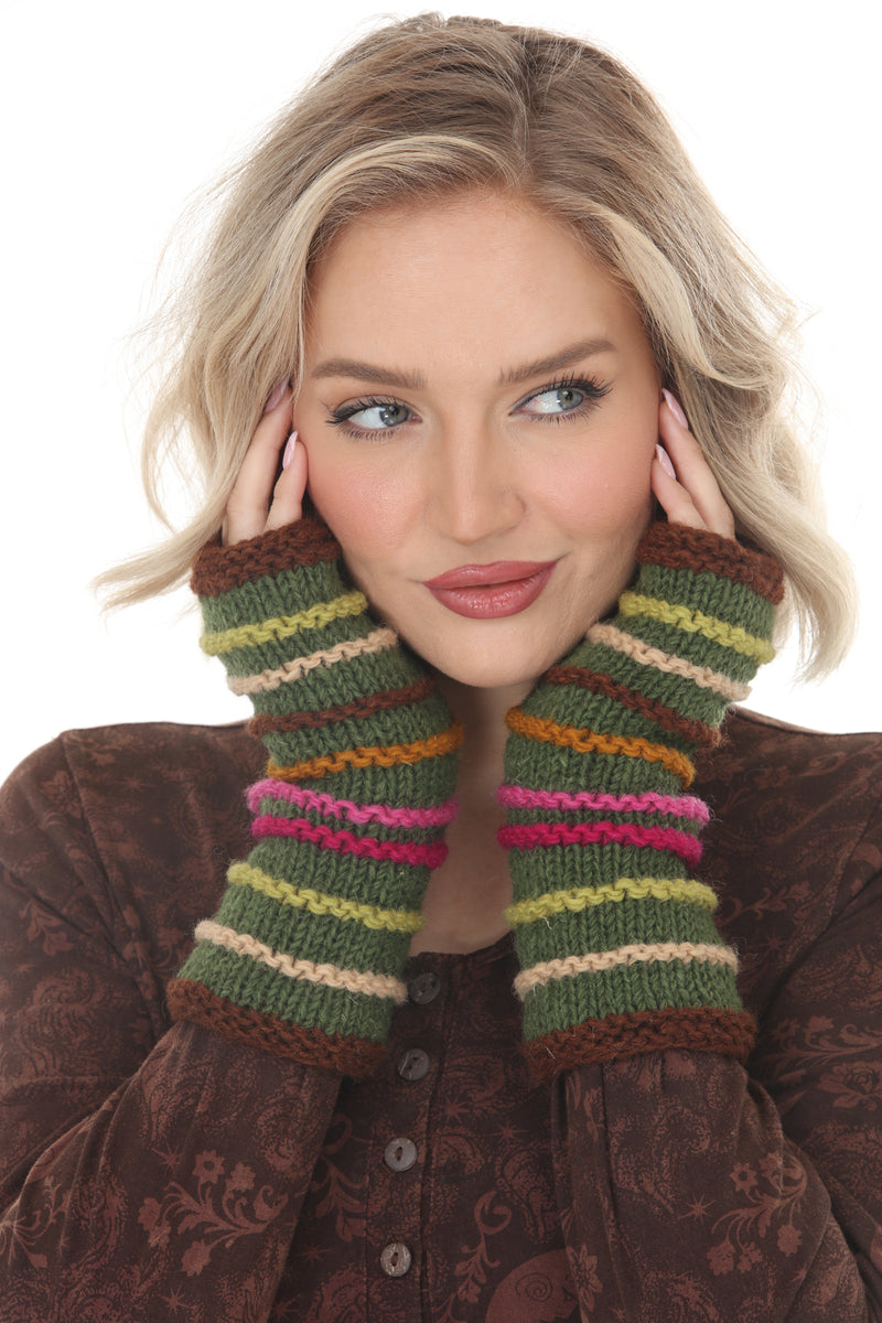 Sediment Rainbow Armwarmers