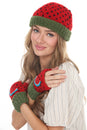 Load image into Gallery viewer, Fruit Fingerless Mittens
