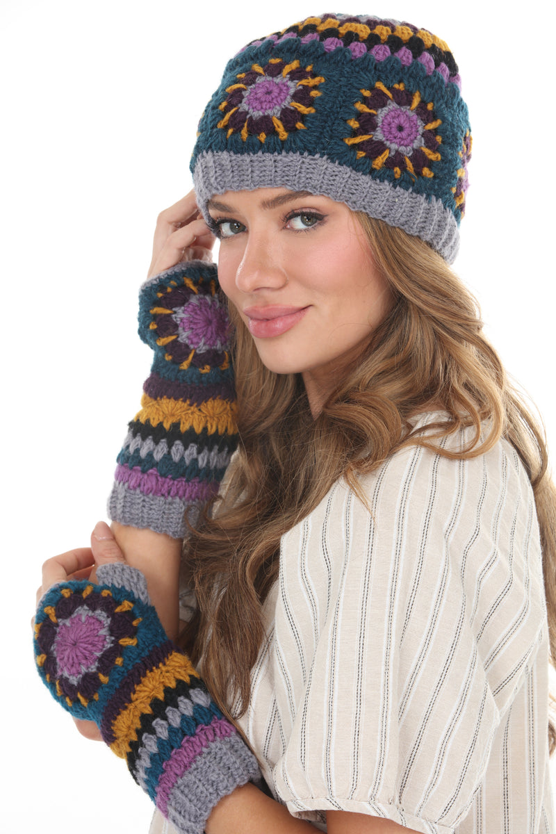 Cozy Granny Mandala Armwarmer