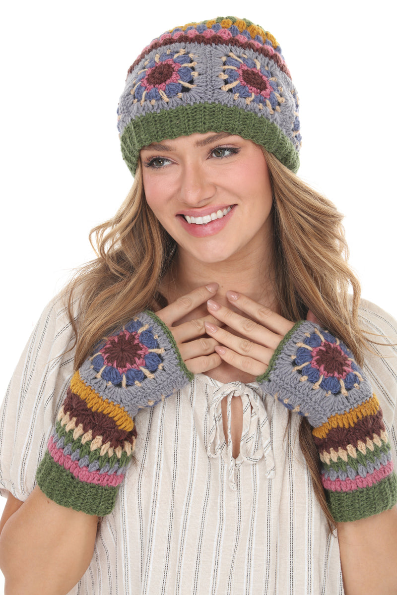 Cozy Granny Mandala Armwarmer