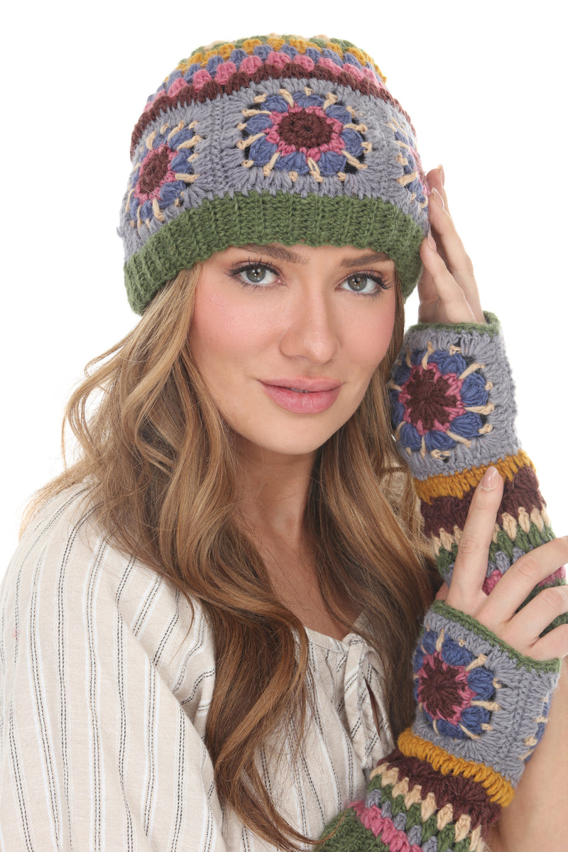 Cozy Granny Mandala Armwarmer
