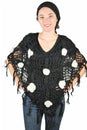 Load image into Gallery viewer, Lakhays floral poncho
