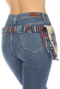 Load image into Gallery viewer, Rustic Stripe Hemp Belt bag
