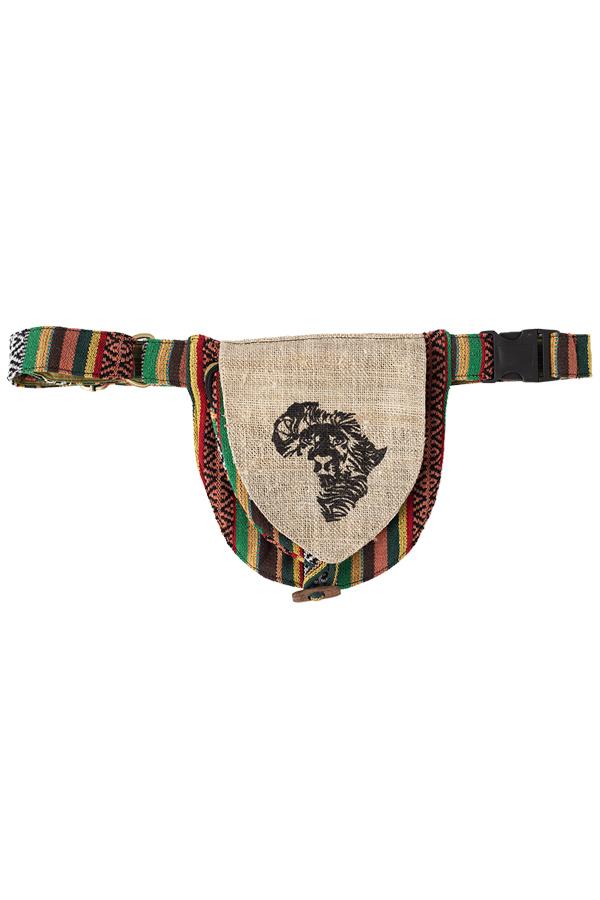 Rasta Hemp Belt bag