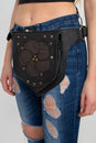 Load image into Gallery viewer, Applique Leather Belt Bag
