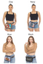 Load image into Gallery viewer, Felt Deco Boho Travelers Belt Bag
