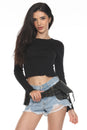 Load image into Gallery viewer, Leaf Pixie Leather Belt Bag
