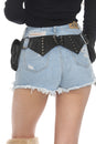 Load image into Gallery viewer, Antique Studs Leather Belt Bag
