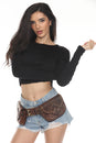 Load image into Gallery viewer, Antique Studs Leather Belt Bag
