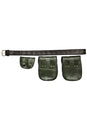 Load image into Gallery viewer, Falling Leaves Leather Belt Bag
