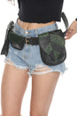 Load image into Gallery viewer, Falling Leaves Leather Belt Bag
