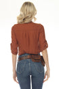 Load image into Gallery viewer, Leather Western Rivets Hip Belt

