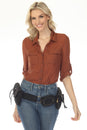 Load image into Gallery viewer, Cowboy Conchos Hip Belt
