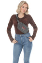 Load image into Gallery viewer, Mushroom Embroidered Belt Bag
