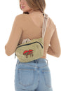 Load image into Gallery viewer, Mushroom Embroidered Belt Bag
