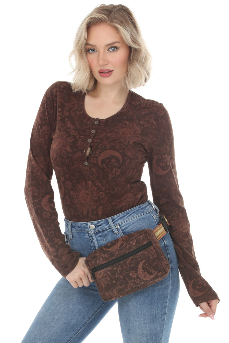 Romantic Celestial Belt Bag