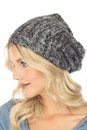 Load image into Gallery viewer, Colorblend Slouchy Beanie With Knot
