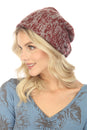 Load image into Gallery viewer, Colorblend Slouchy Beanie With Knot
