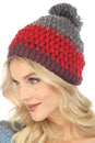 Load image into Gallery viewer, Tri Color Beanie Hat
