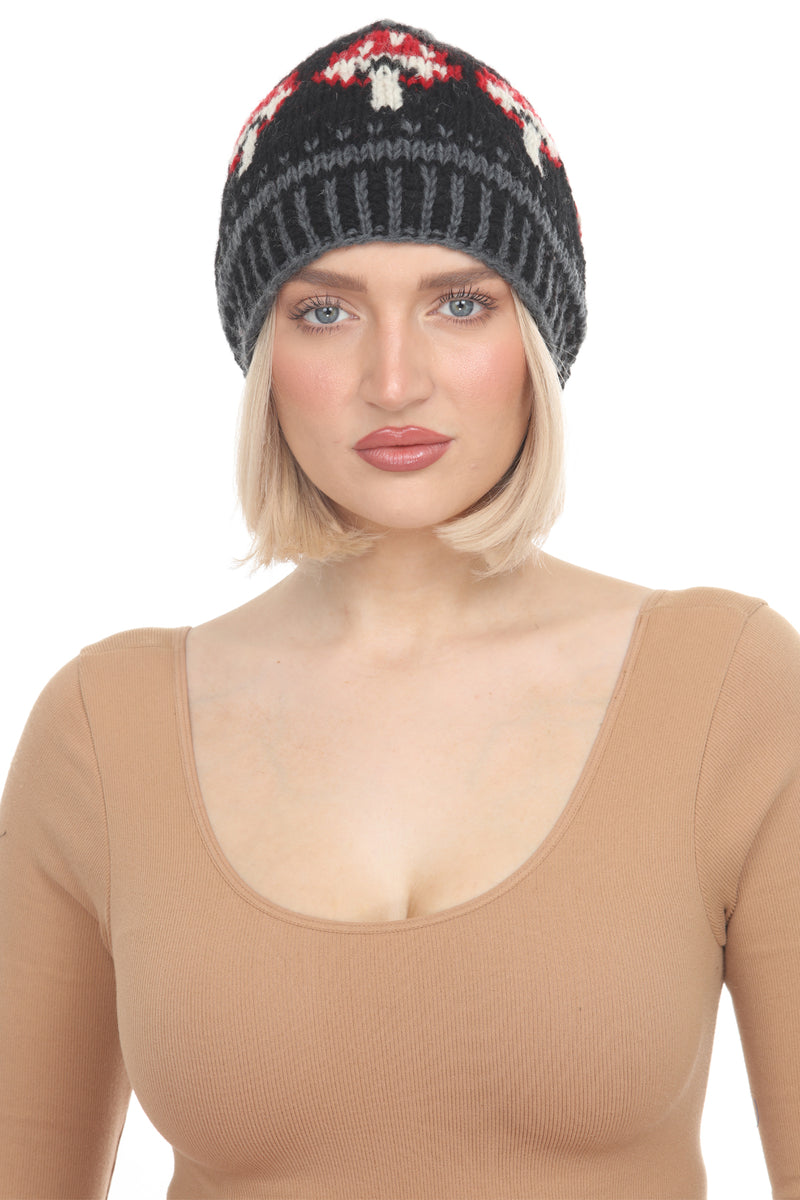 Wild Mushroom Slouchy Beanie