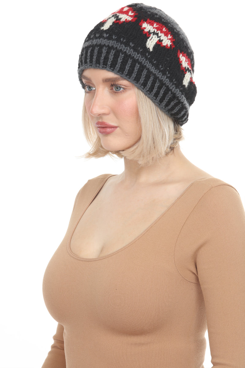 Wild Mushroom Slouchy Beanie