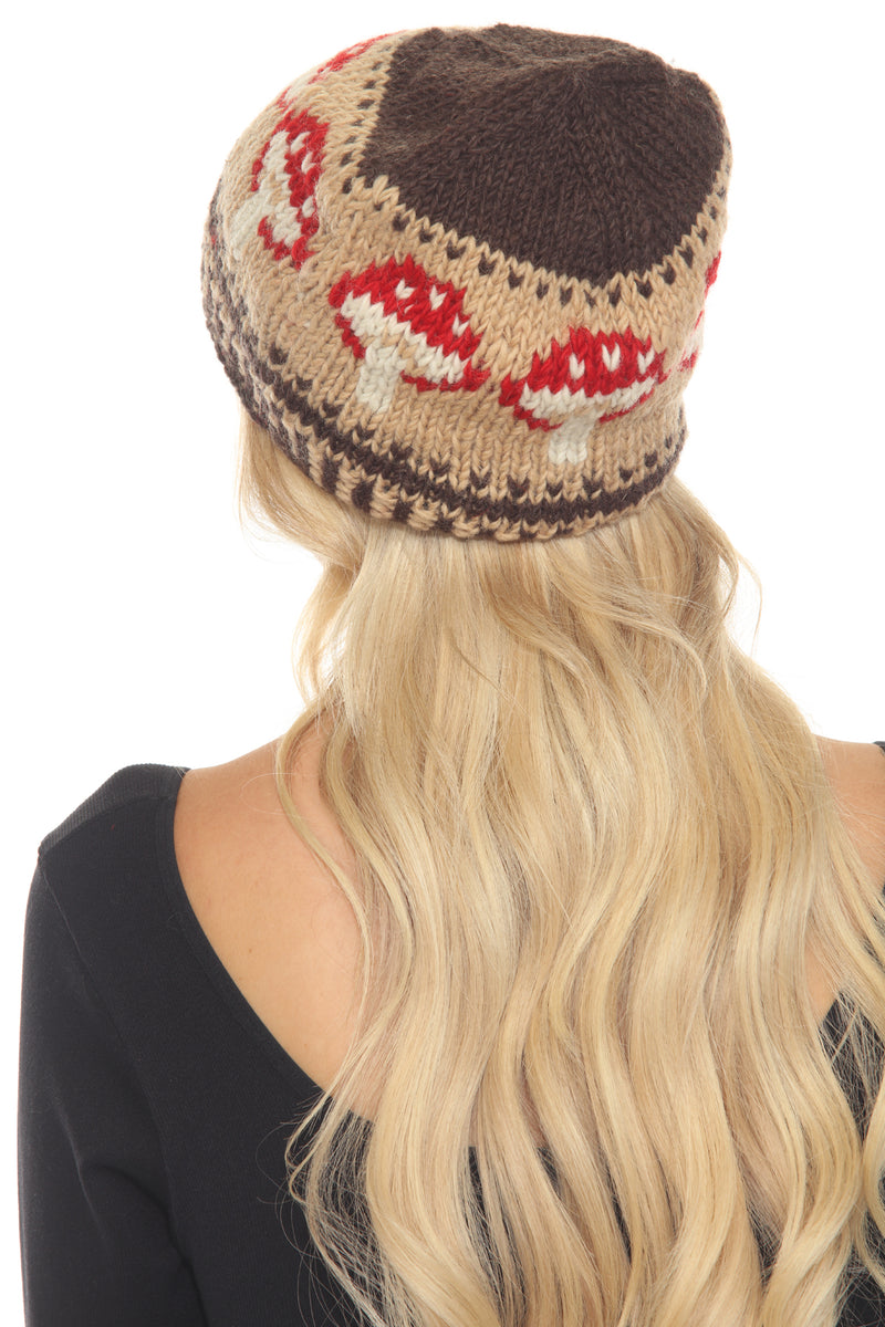 Wild Mushroom Slouchy Beanie