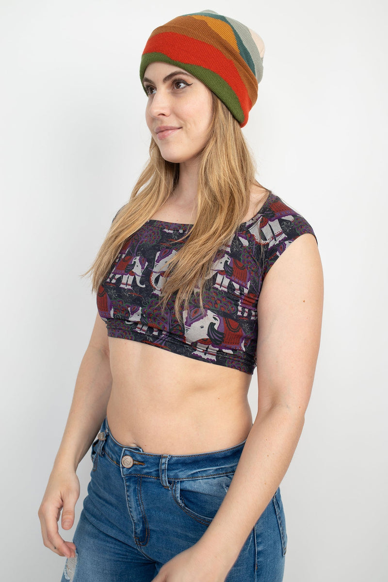 Mountain Landscape Beanie