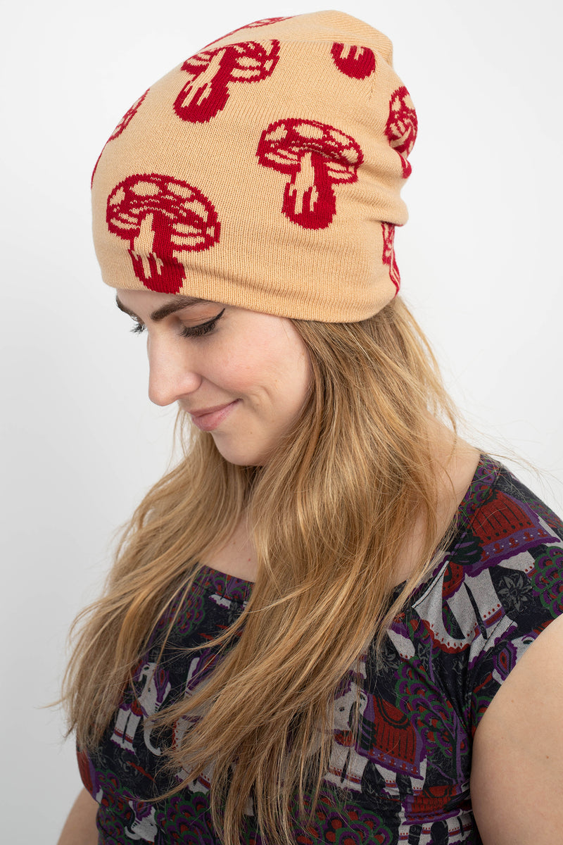 Mushroom Beanie