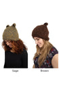 Load image into Gallery viewer, Teddy Bear Faux Mohair Hat
