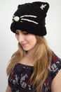 Load image into Gallery viewer, Knit Kitty Cat Beanie
