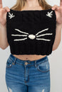 Load image into Gallery viewer, Knit Kitty Cat Beanie
