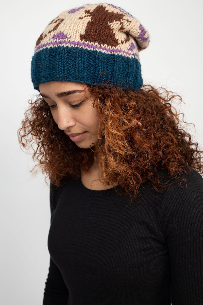 Slouchy Cat Love Beanie