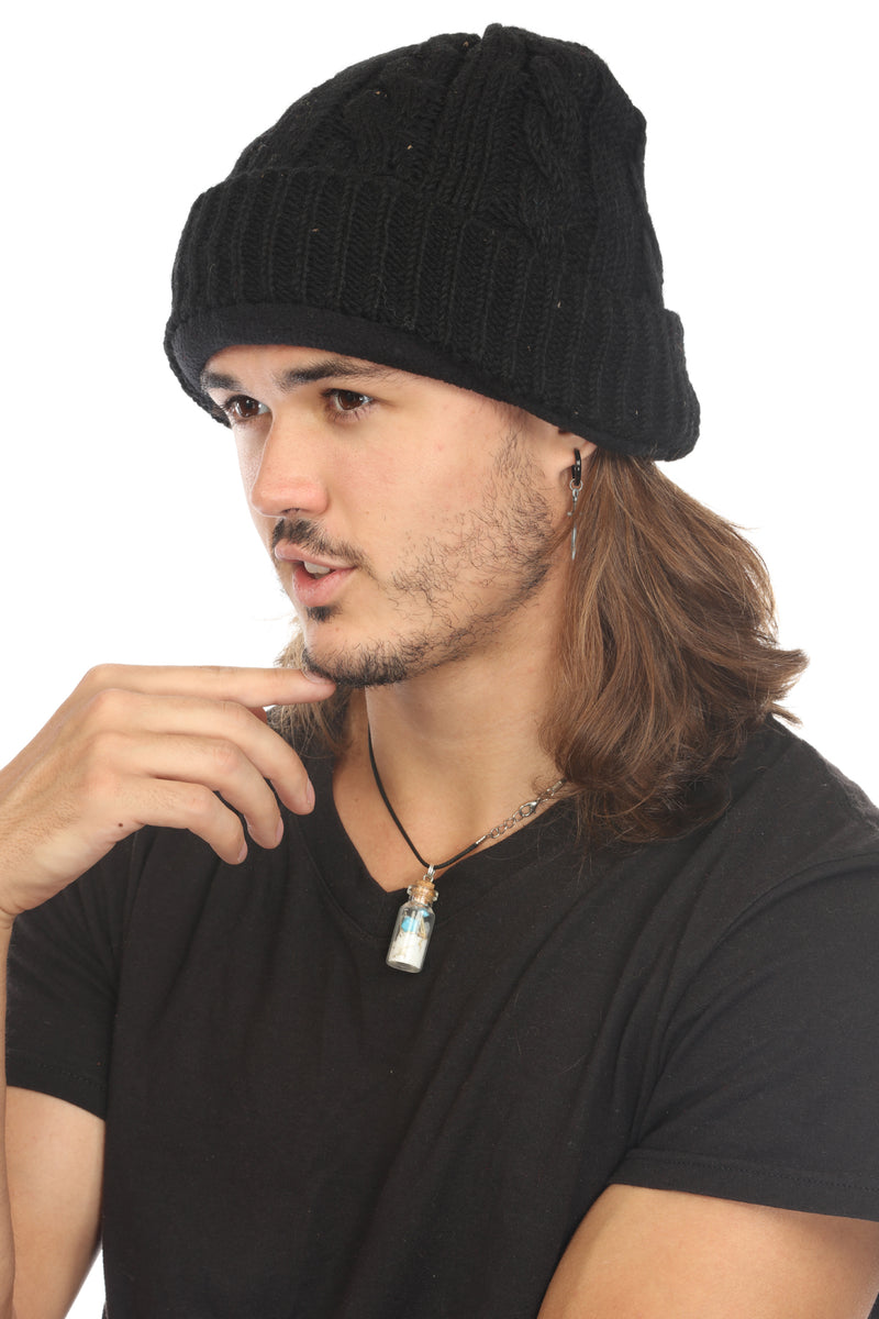 Cable Knit Fishermans Beanie