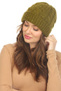 Load image into Gallery viewer, Cable Knit Fishermans Beanie
