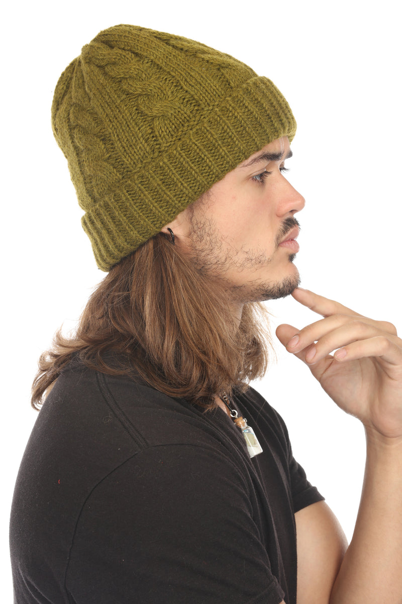 Cable Knit Fishermans Beanie