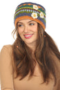 Load image into Gallery viewer, Woolen Motif Crocheted Headband
