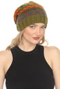 Load image into Gallery viewer, Fair Isle Slouchy Beanie
