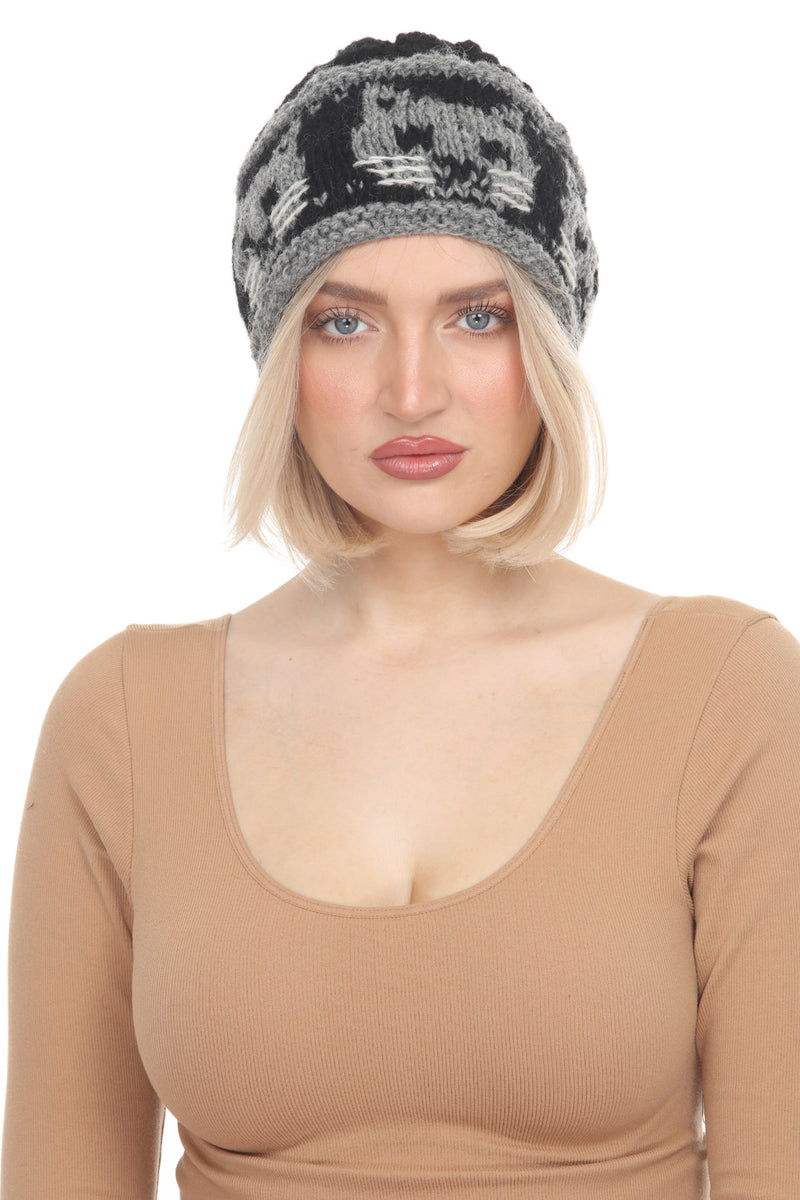 Kitty Cable Kint Hat