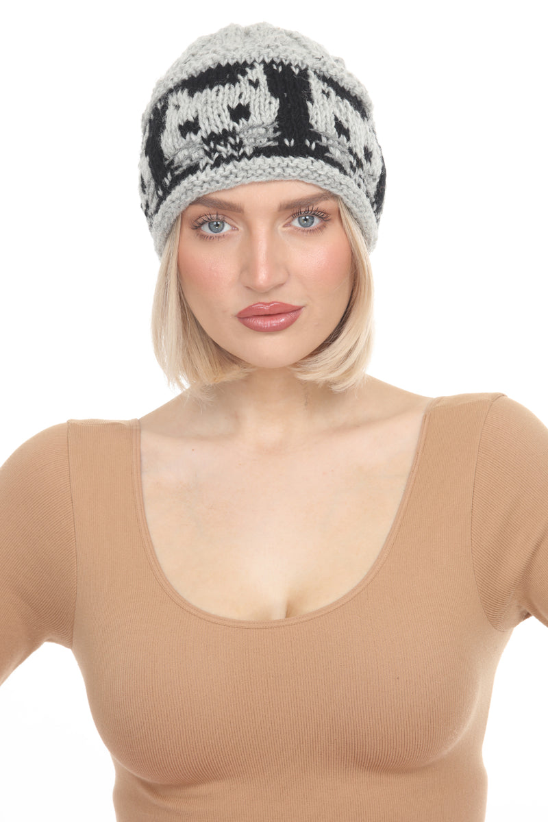 Kitty Cable Kint Hat